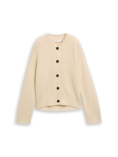 TOM TAILOR Cardigan  sand