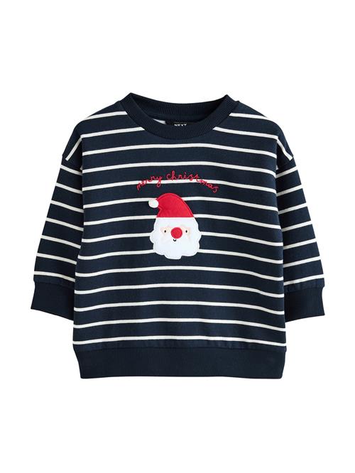 Next Pullover  navy / rød / hvid