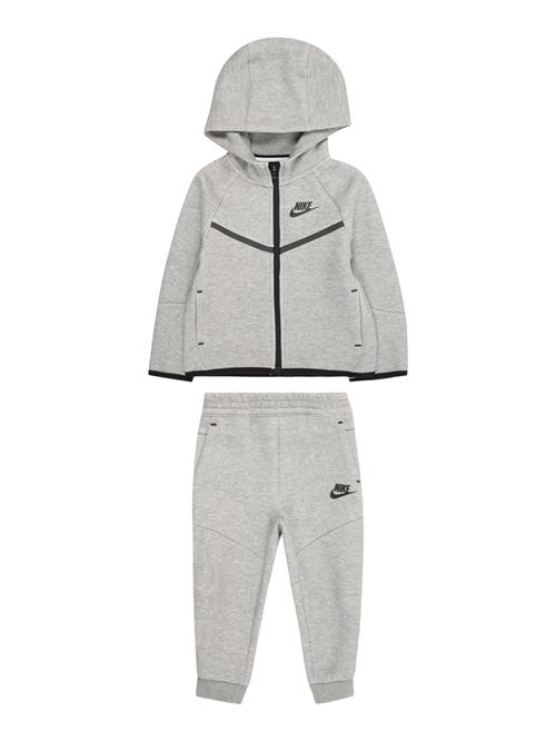 Nike Sportswear Joggingdragt 'TECH FLEECE'  antracit / lysegrå / sort