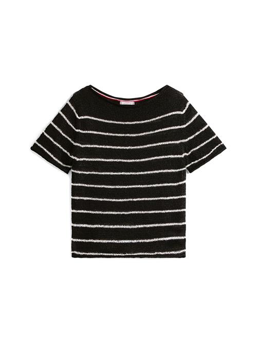 TOMMY HILFIGER Pullover  sort / hvid