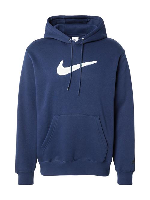 Nike Sportswear Sweatshirt 'CLUB'  marin / turkis / grå / hvid