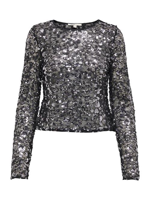 ONLY Bluse 'ONLPalema'  sort / sølv