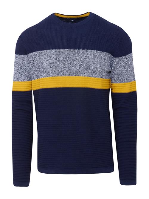 KOROSHI Pullover  navy / gul / grå-meleret