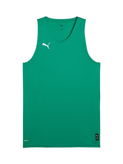 PUMA Funktionsskjorte 'Teamjaws Starter'  grøn / hvid