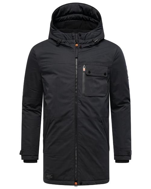 STONE HARBOUR Vinterfrakke 'Fintaan XX'  sort