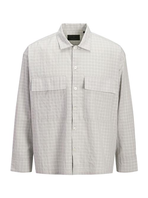 JACK & JONES Skjorte 'JPRBLATRAVIS'  sølvgrå