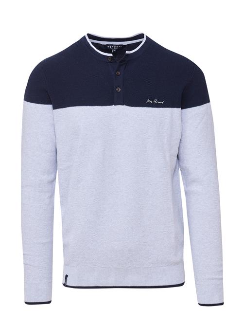 KOROSHI Bluser & t-shirts  mørkeblå / uldhvid