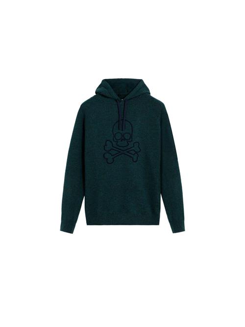 Scalpers Pullover 'Skull'  grøn / mørkegrøn