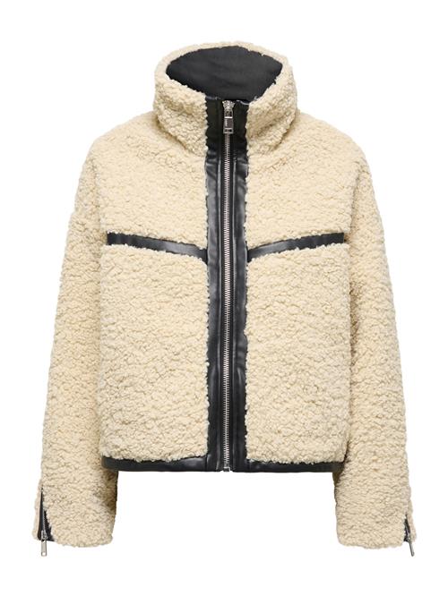 ONLY Overgangsjakke 'ONLPATTI'  chamois / sort