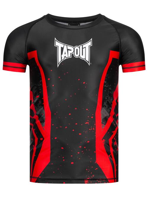 Tapout Funktionsskjorte 'Kendall'  orangerød / sort / hvid