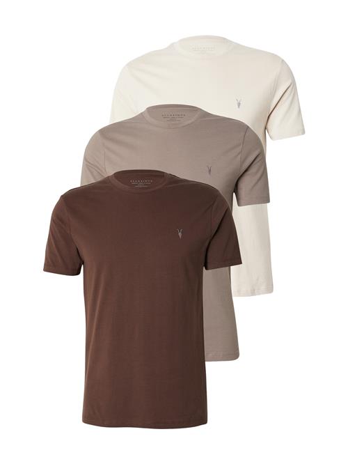 AllSaints Bluser & t-shirts 'BRACE'  beige / brun / mokka