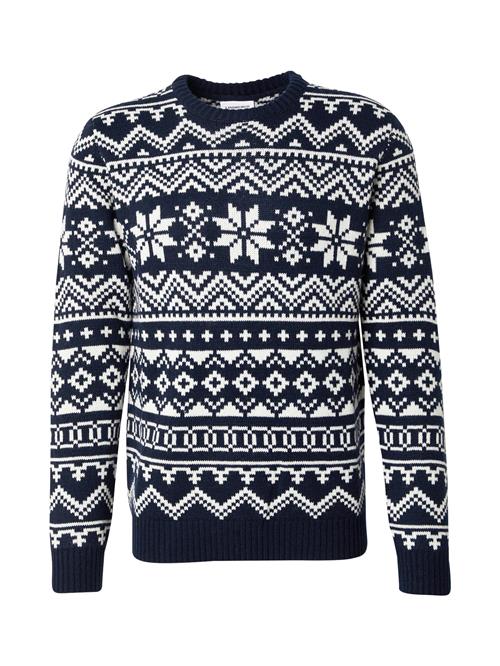 Lindbergh Pullover  mørkeblå / hvid