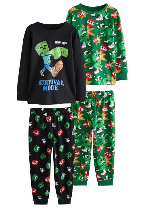 Next Nattøj  blå / grøn / rød / sort