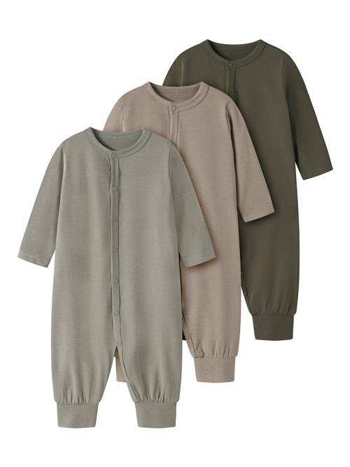 TWO SOON Nattøj  brokade / khaki / oliven