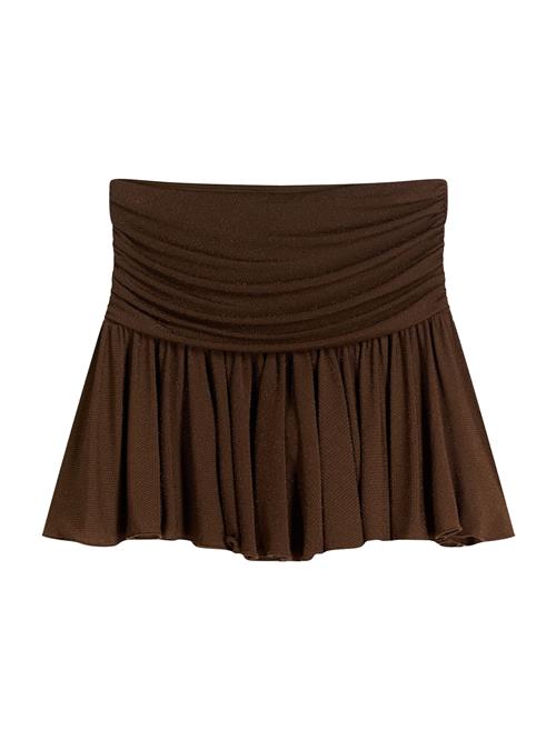 Bershka Nederdel  brun