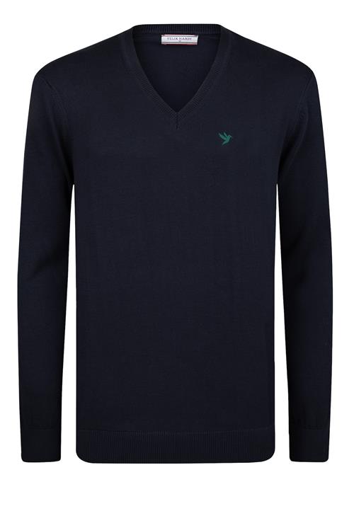 Felix Hardy Pullover  navy / mørkegrøn