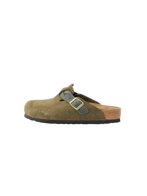 BIRKENSTOCK Pantoletter 'Boston LEOI/LEVE'  oliven / gran
