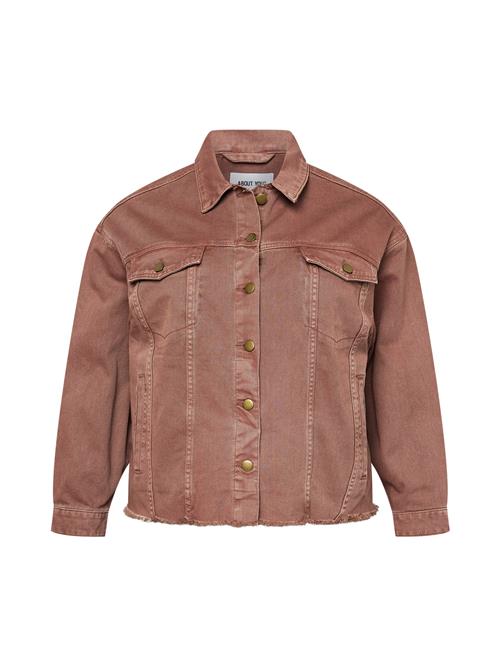 ABOUT YOU Curvy Overgangsjakke 'Robin'  rustbrun