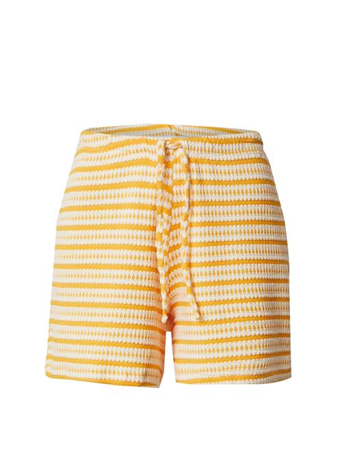 TOPSHOP Bukser  orange / hvid