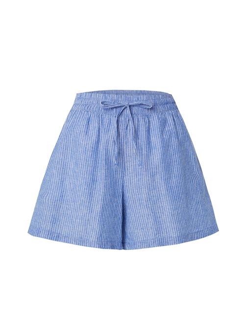 JDY Bukser 'Mila'  safir / hvid