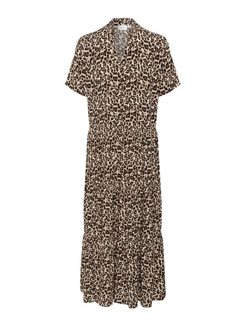 SAINT TROPEZ Kjole 'EdaSZ'  beige / brun / sort