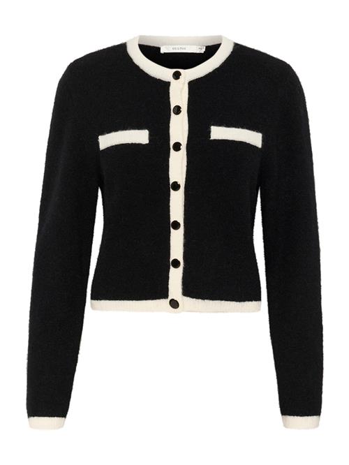 Gestuz Cardigan 'GZAlpha'  ecru / sort