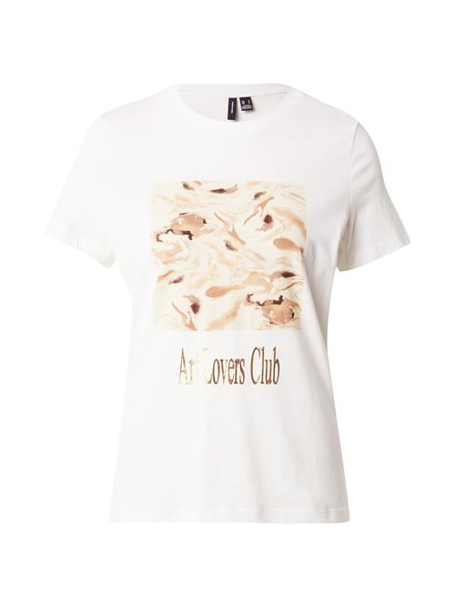 VERO MODA Shirts  beige / guld / hvid