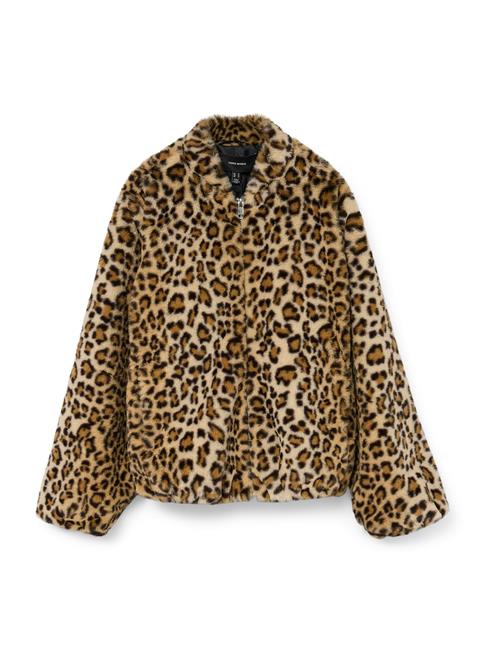 Se VERO MODA Overgangsjakke  mørkebeige / cognac / sort hos About You