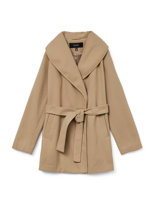 VERO MODA Overgangsfrakke  mørkebeige