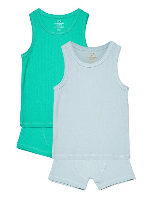 Copenhagen Colors | Rib Jersey 2Pack Tank-Top & Boxershorts | 98