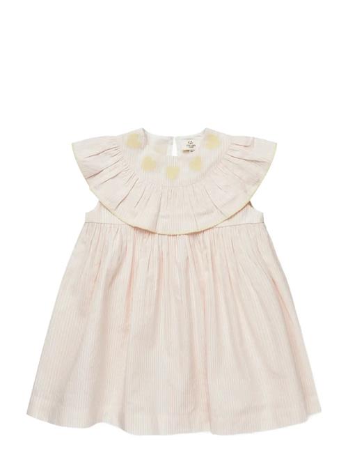 Copenhagen Colors | Seersucker Dress W. Heart | 80