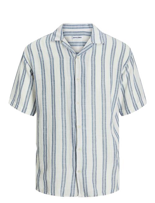 Jack & Jones | Jjeenzo Stripe Resort Shirt Ss Sn | M