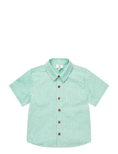 Copenhagen Colors | Seersucker Ss Shirt | 86