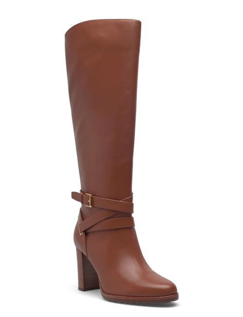 Lauren Ralph Lauren | Collins Calfskin Tall Boot Heel | 39