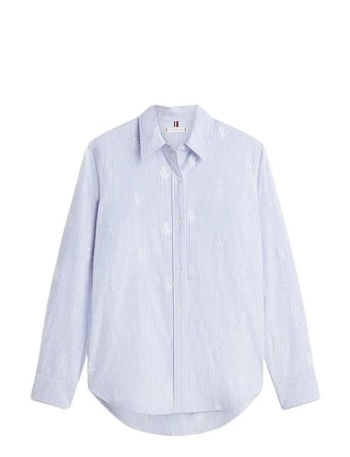 Tommy Hilfiger | Oxford Aop Relaxed Shirt | 40