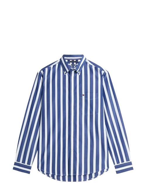 Tommy Hilfiger | Flex Poplin Bold Stripe Shirt | M
