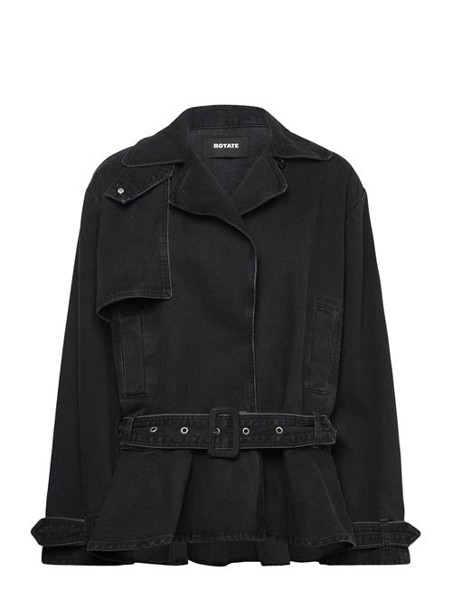 ROTATE | Denim Biker Jacket | 36