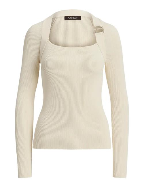 Lauren Ralph Lauren | Buckle-Trim Rib-Knit Sweater | S