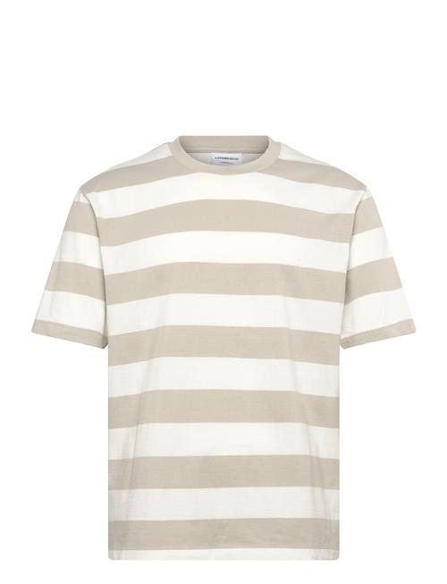 Lindbergh | Striped Oversized O-Neck Tee S/S | S