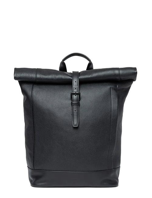 SANDQVIST | Leather Rolltop Backpack | ONE SIZE