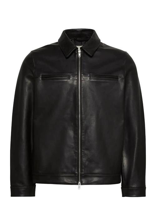Calvin Klein | Ls 2 Pkt Leather Jacket | M