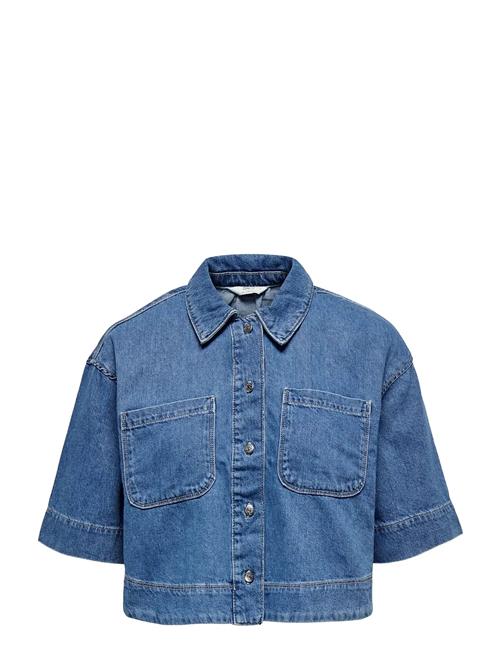 ONLY | Onlcleo Life Ss Crop Dnm Shirt Pim Noos | XL