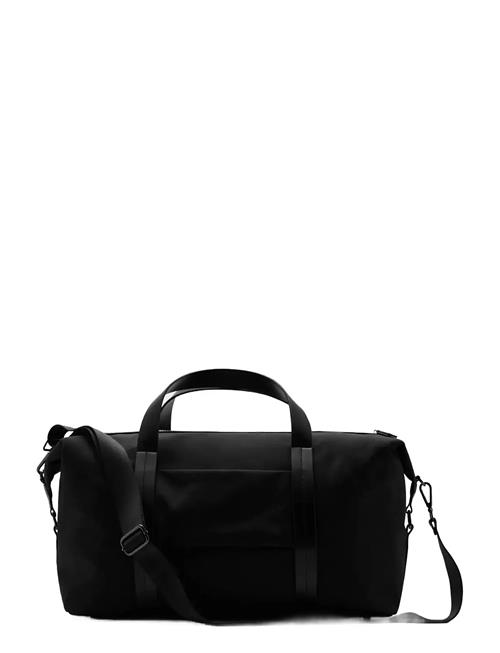 Mango | Combined Leather Bowling Handbag | ONE SIZE