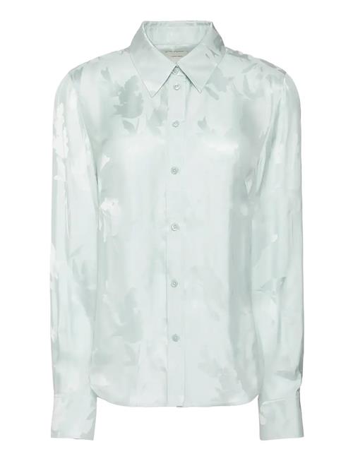 Calvin Klein | Viscose Jacquard Slim Shirt | XS