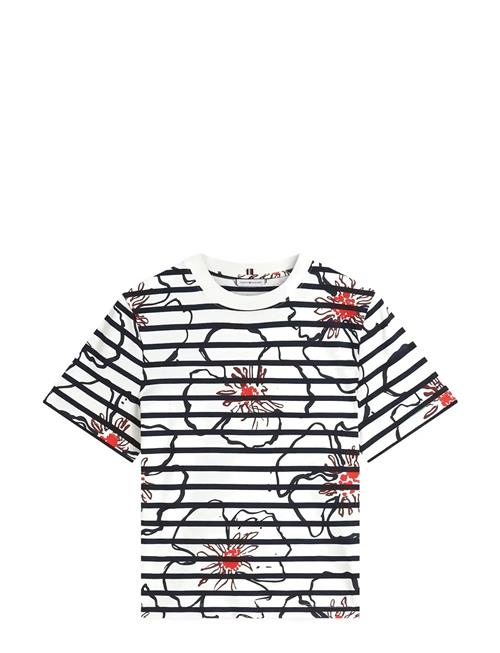 Tommy Hilfiger | Flower Graphic Reg C-Nk Ss Tee | L