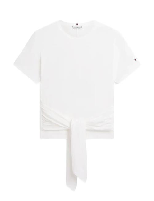 Tommy Hilfiger | Co Slub Knot Ss Tee | XXS