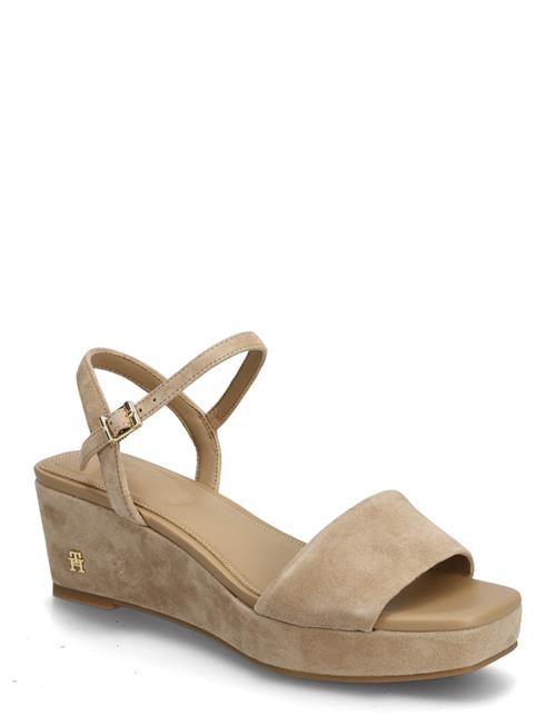 Tommy Hilfiger | Suede Wrapped Mid Wedge | 37