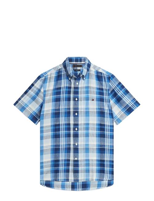 Tommy Hilfiger | Linen Blend Check Plaid S/S | XXL
