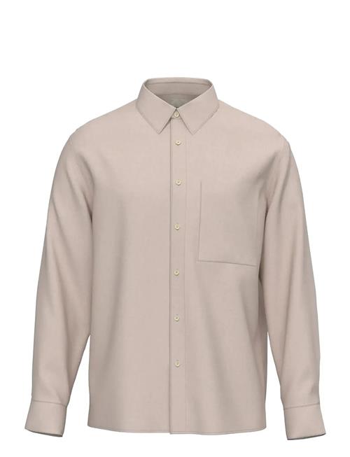 Calvin Klein | Ls Solid Linen Classic Shirt | S