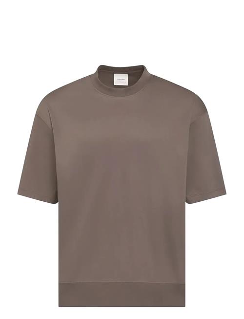 Calvin Klein | Ss Mercerized Interlock Cuff Cre | M